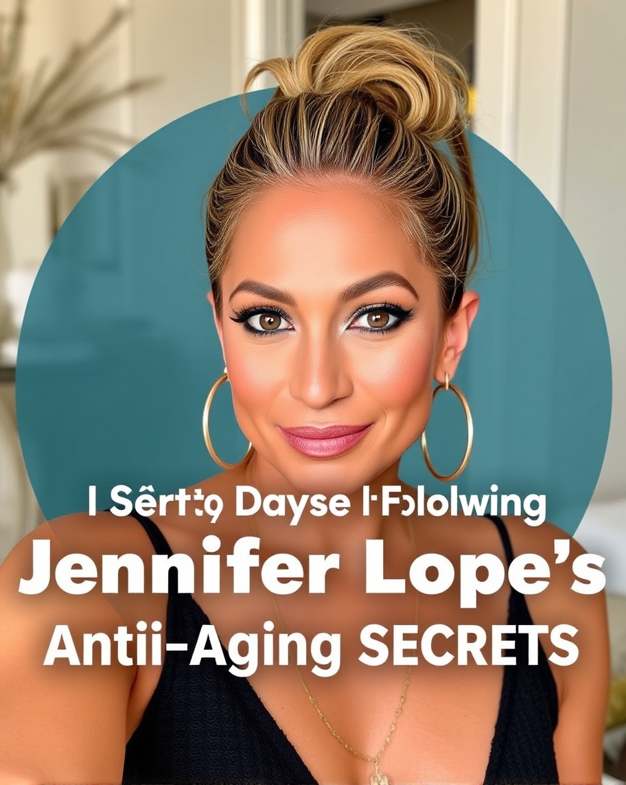 I Spent 30 Days Following Jennifer Lopez's Anti-Aging SECRETS